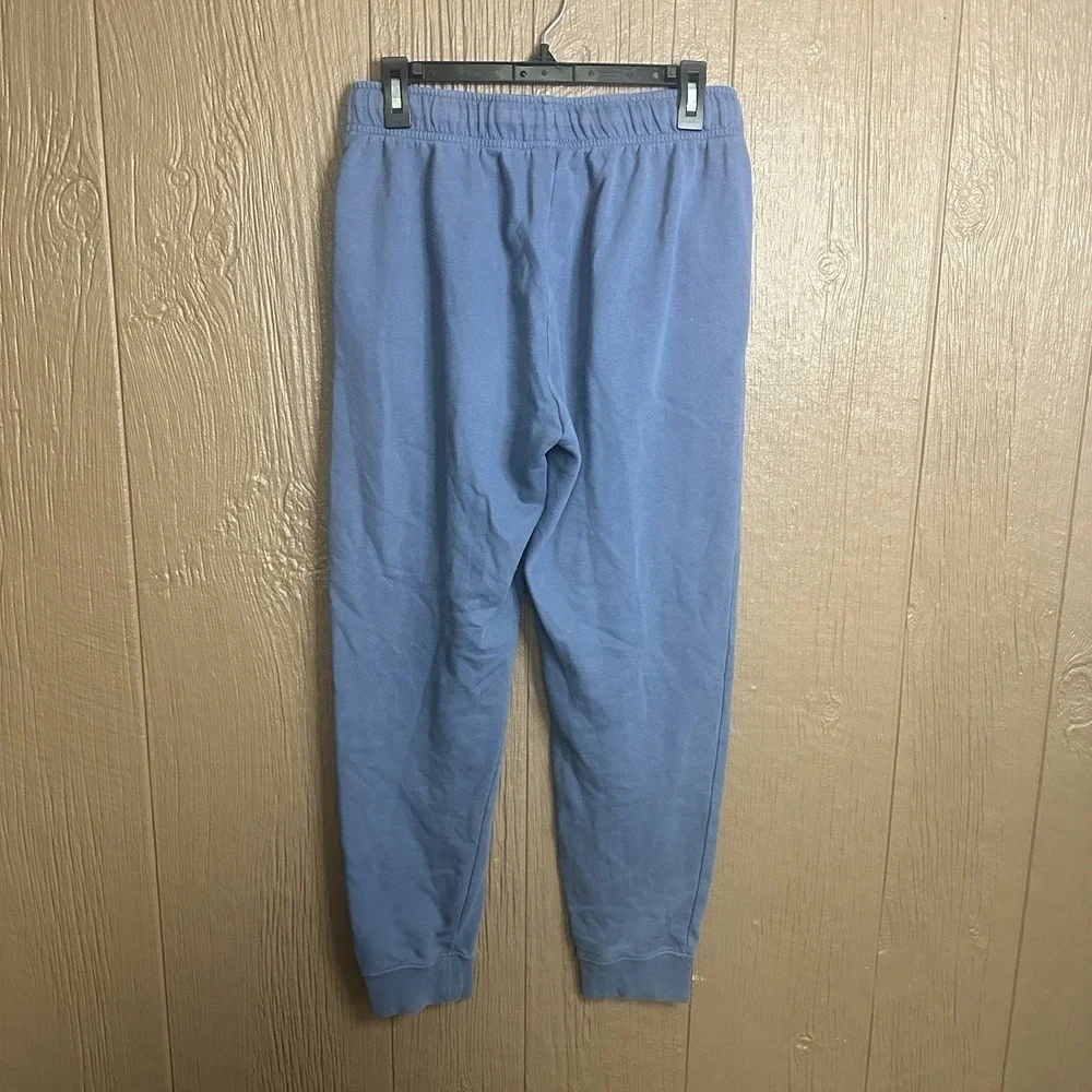 Nike Unisex Club Fleece Pant‎ Jogger Mid Rise Light Blue Sz M Loungewear Casual